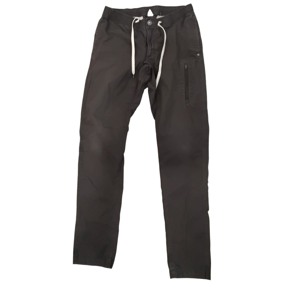 Vuori Men's Sunday Performance Jogger Pants Charcoal Gray Size M Elastic Waist